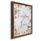 Spring Bird Love - Premium Canvas Framed in Barnwood - Ready to Hang