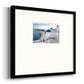 Santorini Sunrise Premium Framed Print Double Matboard