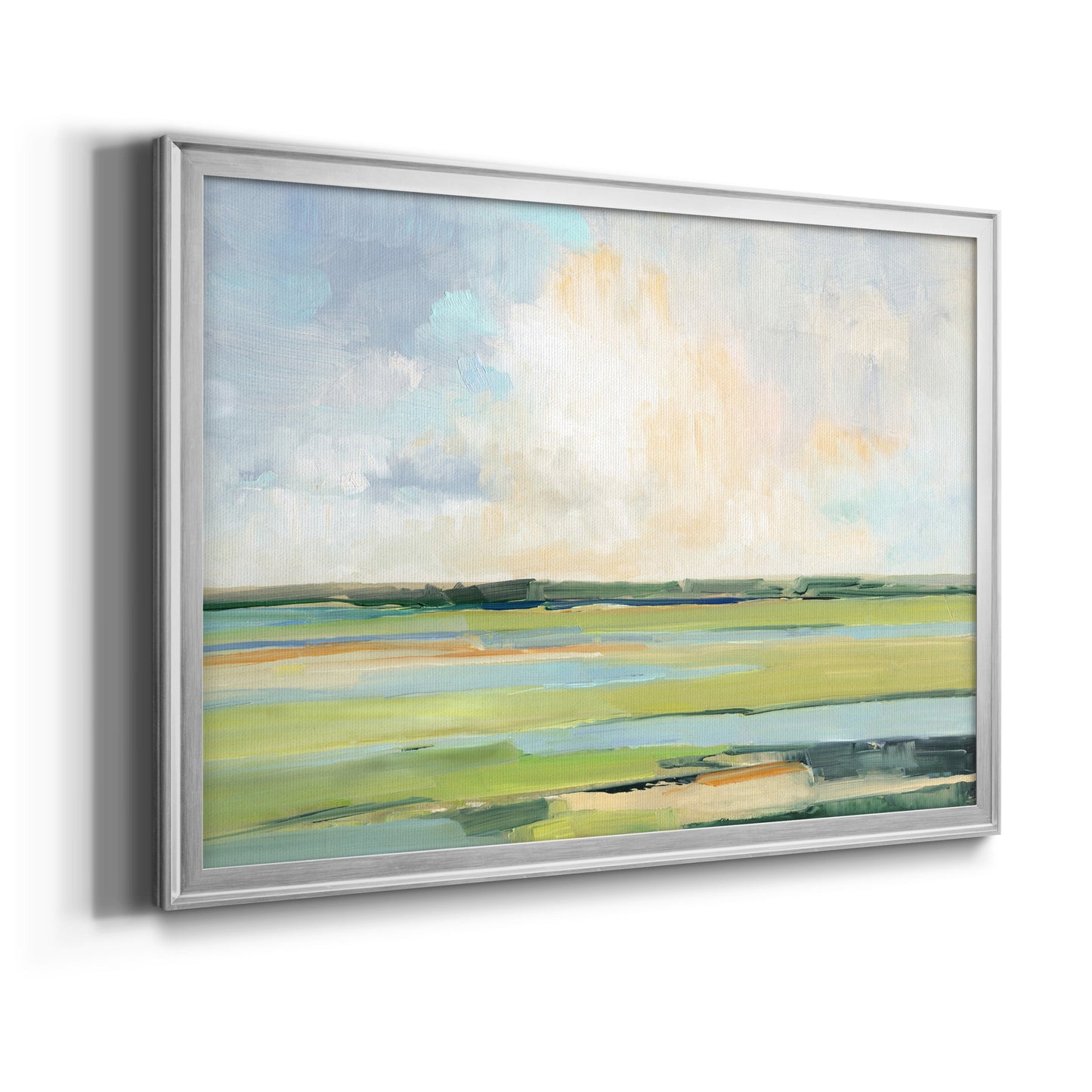 Pastel Horizon I Premium Classic Framed Canvas - Ready to Hang