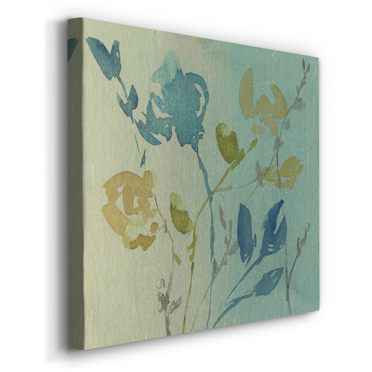 Spa & Sage Bouquet I - Canvas Art Print