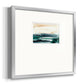 Sea Foam Flow II Premium Framed Print Double Matboard