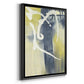 Delightful II - Modern Framed Canvas Print