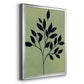 Earthly Botanical I - Modern Framed Canvas Print