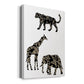 Ornamental Safari Animals III - Canvas Art Print