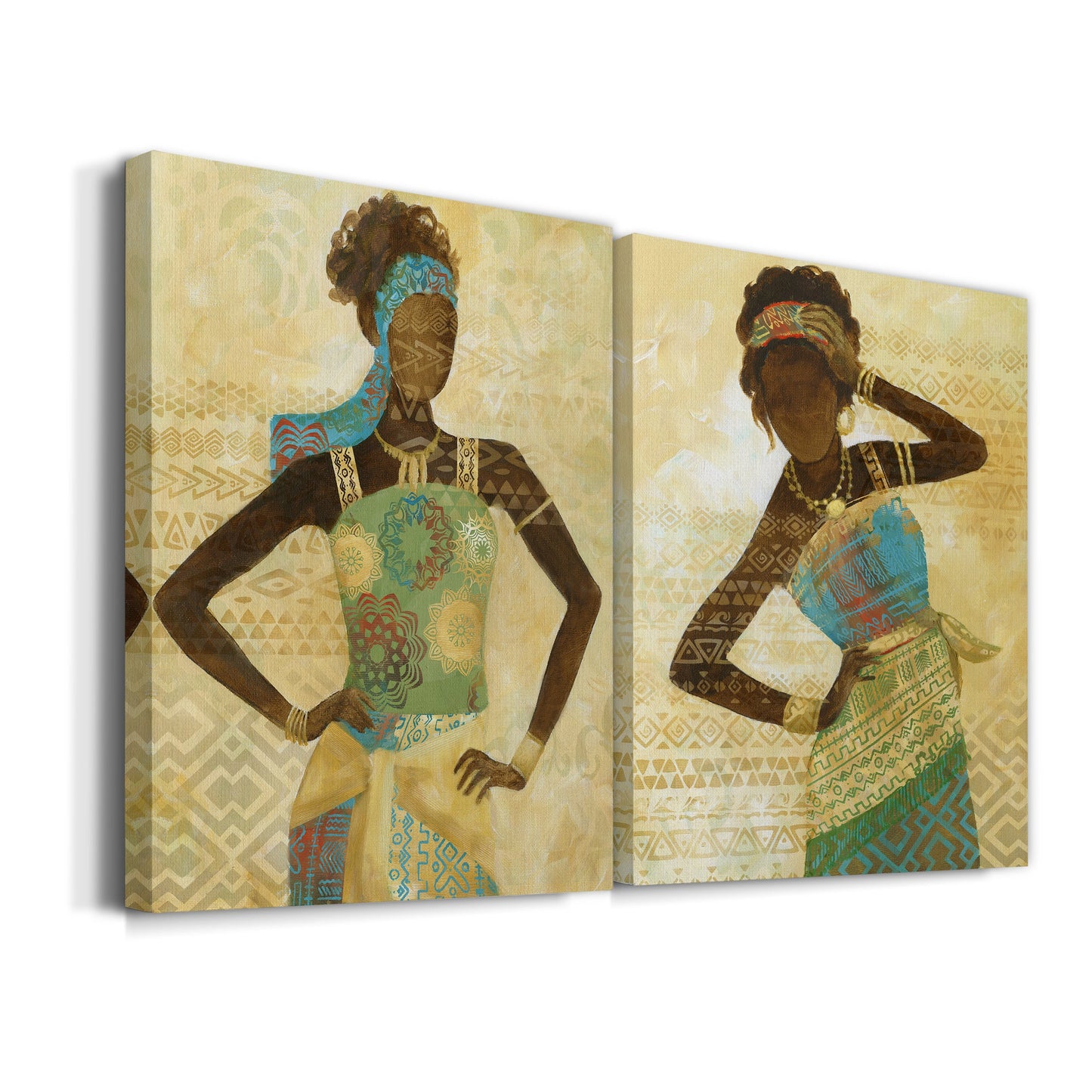 Tribal Vision I Premium Gallery Wrapped Canvas - Ready to Hang