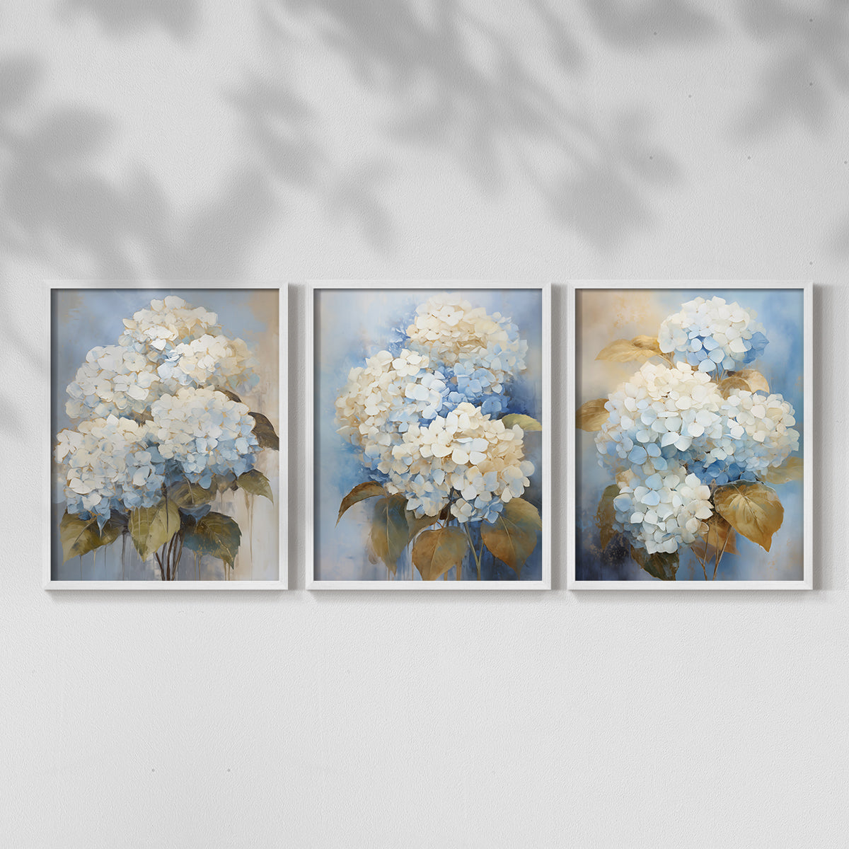 Floral Study Series XLIII - Restickable Framed Art Set