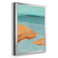 Out on the Sandbar IV - Modern Framed Canvas Print