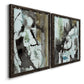 Lyrical Abstract I - Premium Framed Canvas 2 Piece Set - Ready to Hang