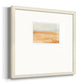 Ash Blue Horizon I - Double Matboard Framed Print