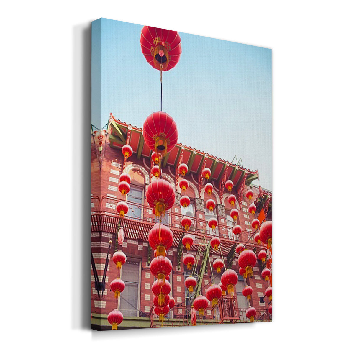 Lovely Lanterns I Premium Gallery Wrapped Canvas - Ready to Hang