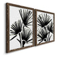 Fan Brush I - Premium Framed Canvas 2 Piece Set - Ready to Hang