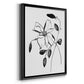 Wild Clematis II - Modern Framed Canvas Print