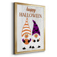 Halloween Gnomes - Modern Framed Canvas Print
