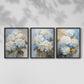 Floral Study Series XLIII - Restickable Framed Art Set
