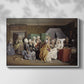 The Maternity Room (Scene from "Barselstuen"), 1845 - Floater Framed Canvas Print