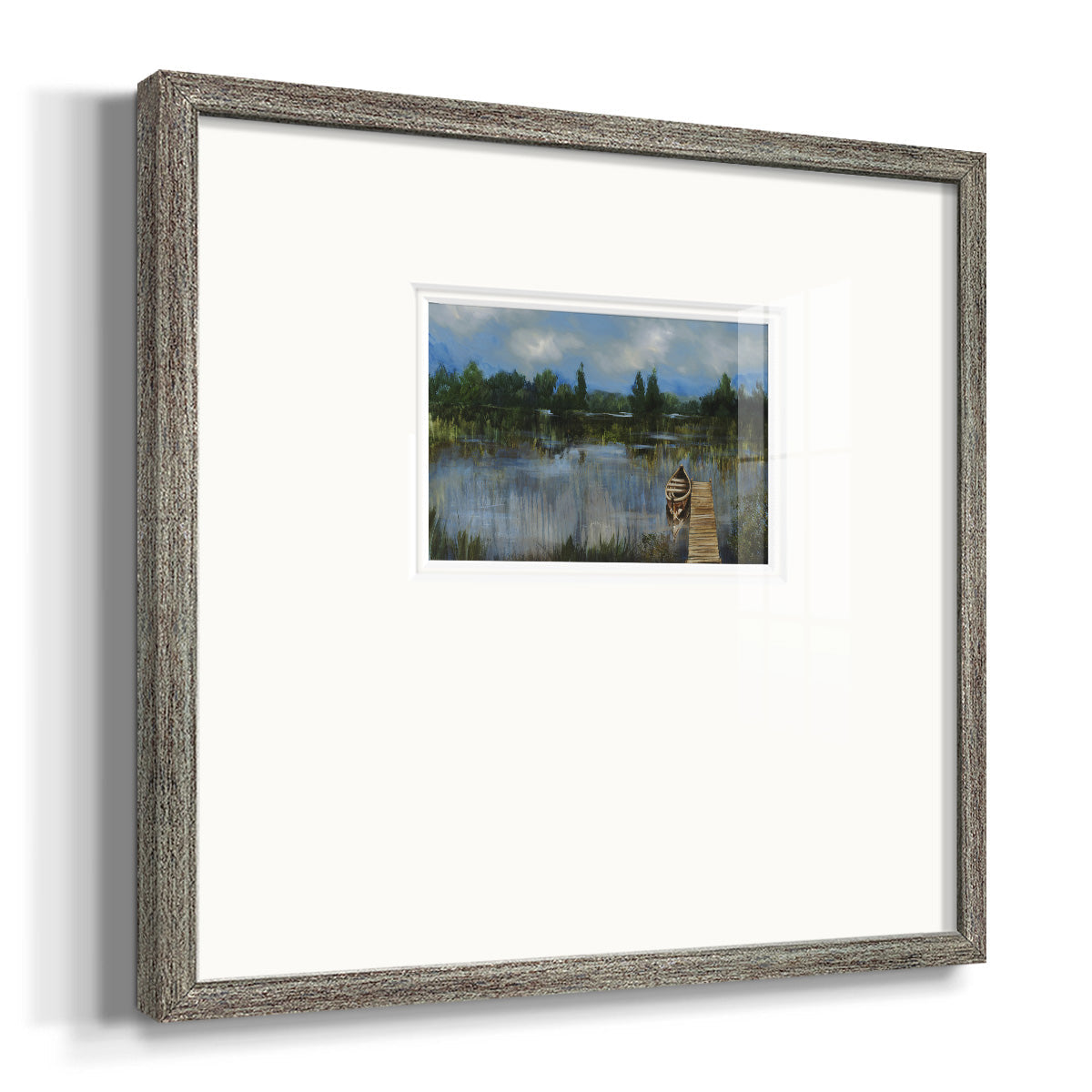 A Quiet Place Premium Framed Print Double Matboard