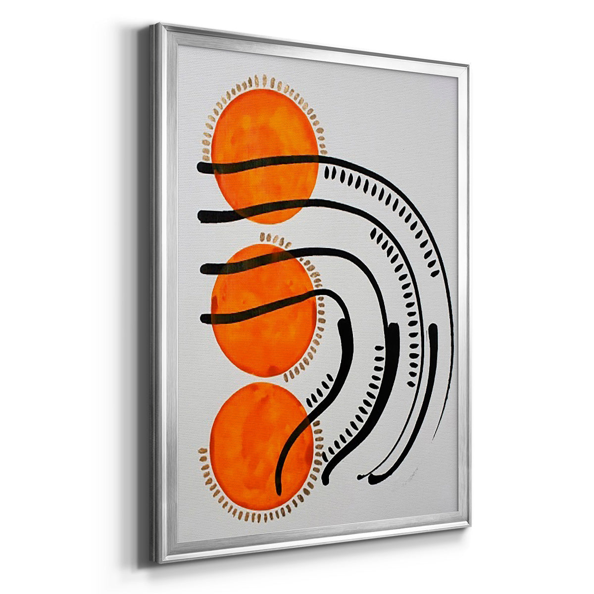 Get a Grip - Modern Framed Canvas Print