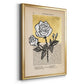 Floral Diary II - Modern Framed Canvas Print