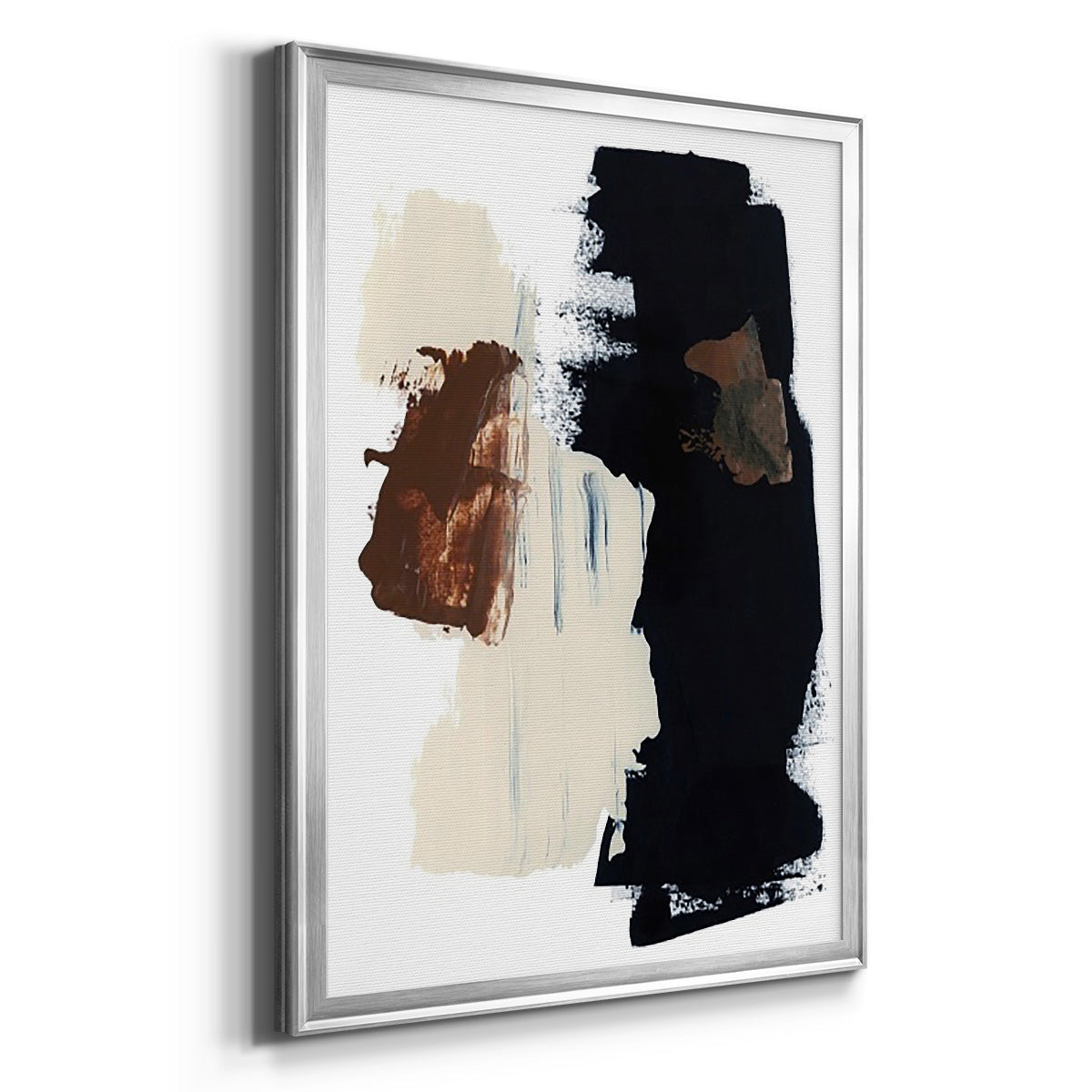 Goldenrod Patch II - Modern Framed Canvas Print