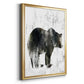 Bear Totem - Modern Framed Canvas Print
