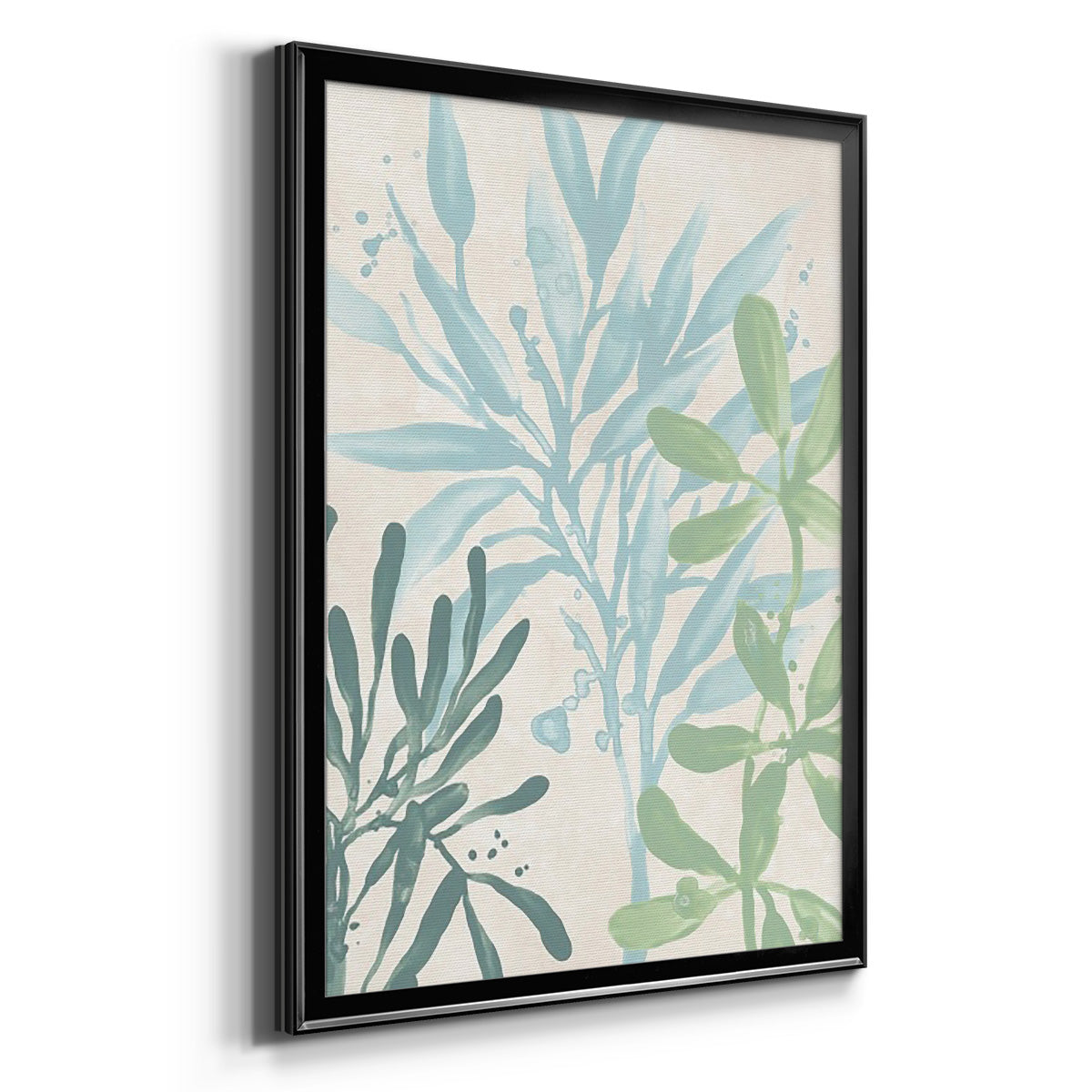 Swaying Seagrass III - Modern Framed Canvas Print