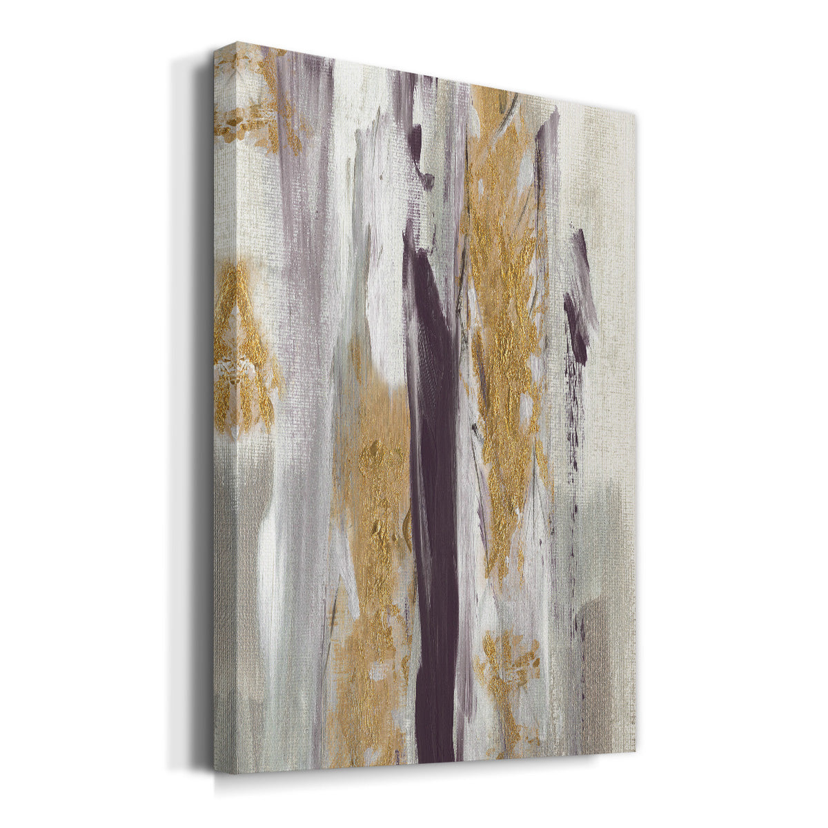 Tumultuous Amethyst II Premium Gallery Wrapped Canvas - Ready to Hang