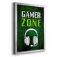 It's Game On IV - Modern Framed Canvas Print