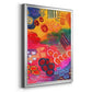 Vivaciously Changing II - Modern Framed Canvas Print