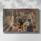 Roman Pilgrims, 1854 - Floater Framed Canvas Print