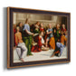 Christ Washing the Disciples' Feet - Ornate Framed Canvas Print