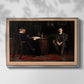 The Sentence of Death, 1908 - Floater Framed Canvas Print