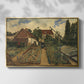 Garden of a Florist (The Flower Garden), 1864 - Floater Framed Canvas Print