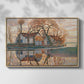 Farm near Duivendrecht, c. 1916 - Floater Framed Canvas Print