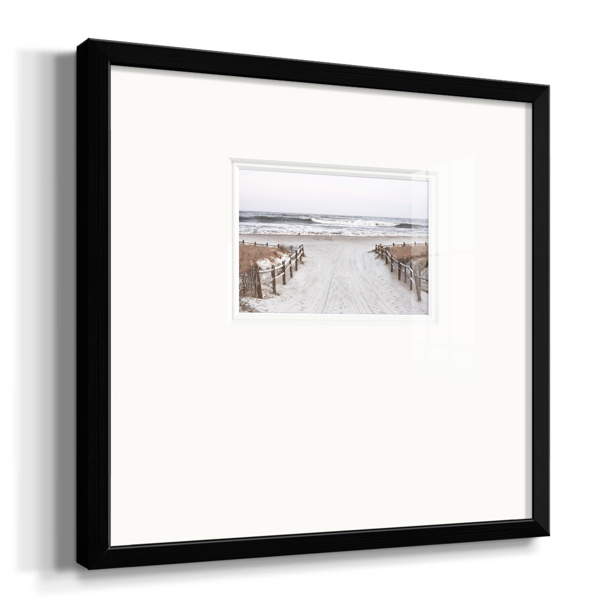 OBX Path Premium Framed Print Double Matboard