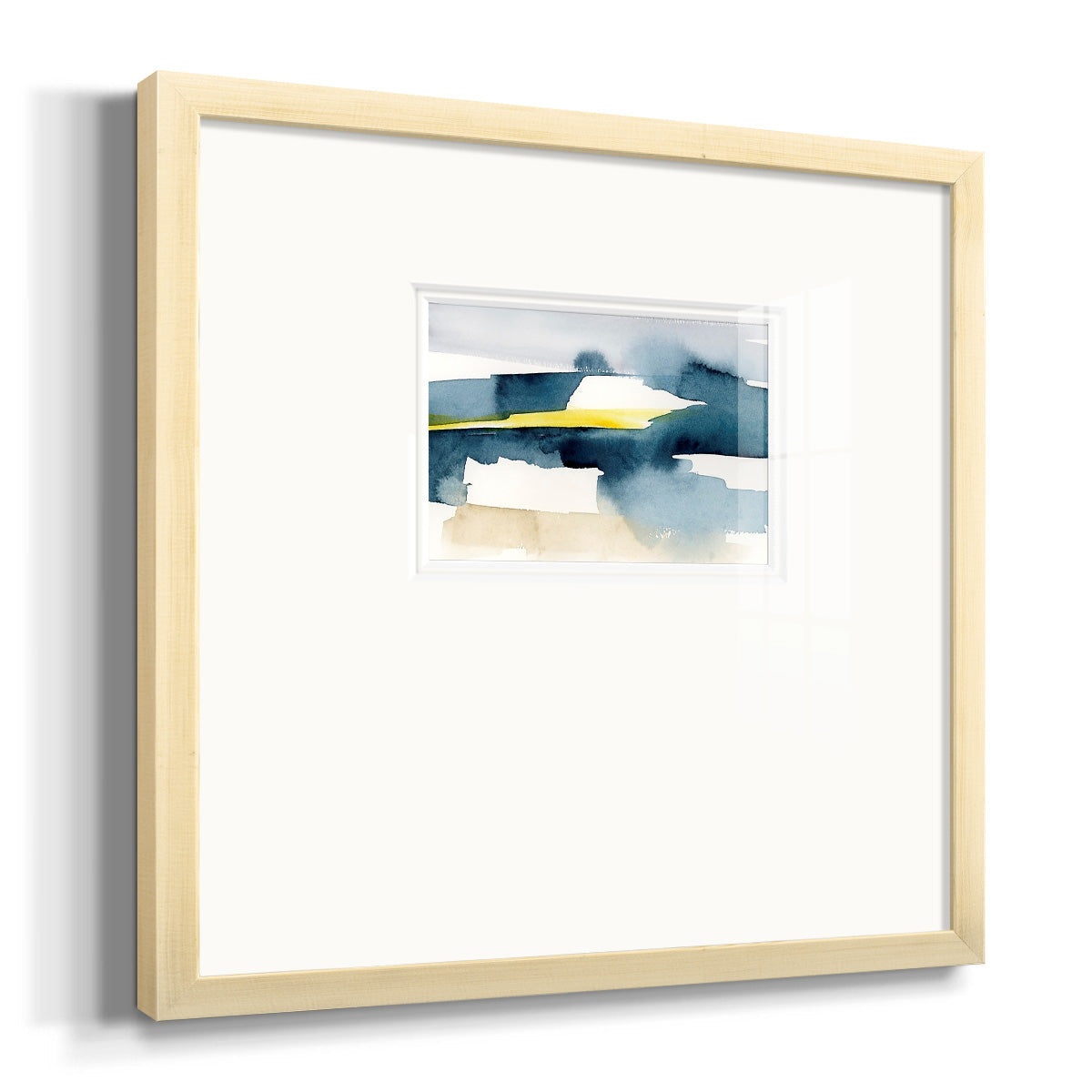 Peeking Sunshine I Premium Framed Print Double Matboard