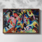 Improvisation. Deluge, 1913 - Floater Framed Canvas Print