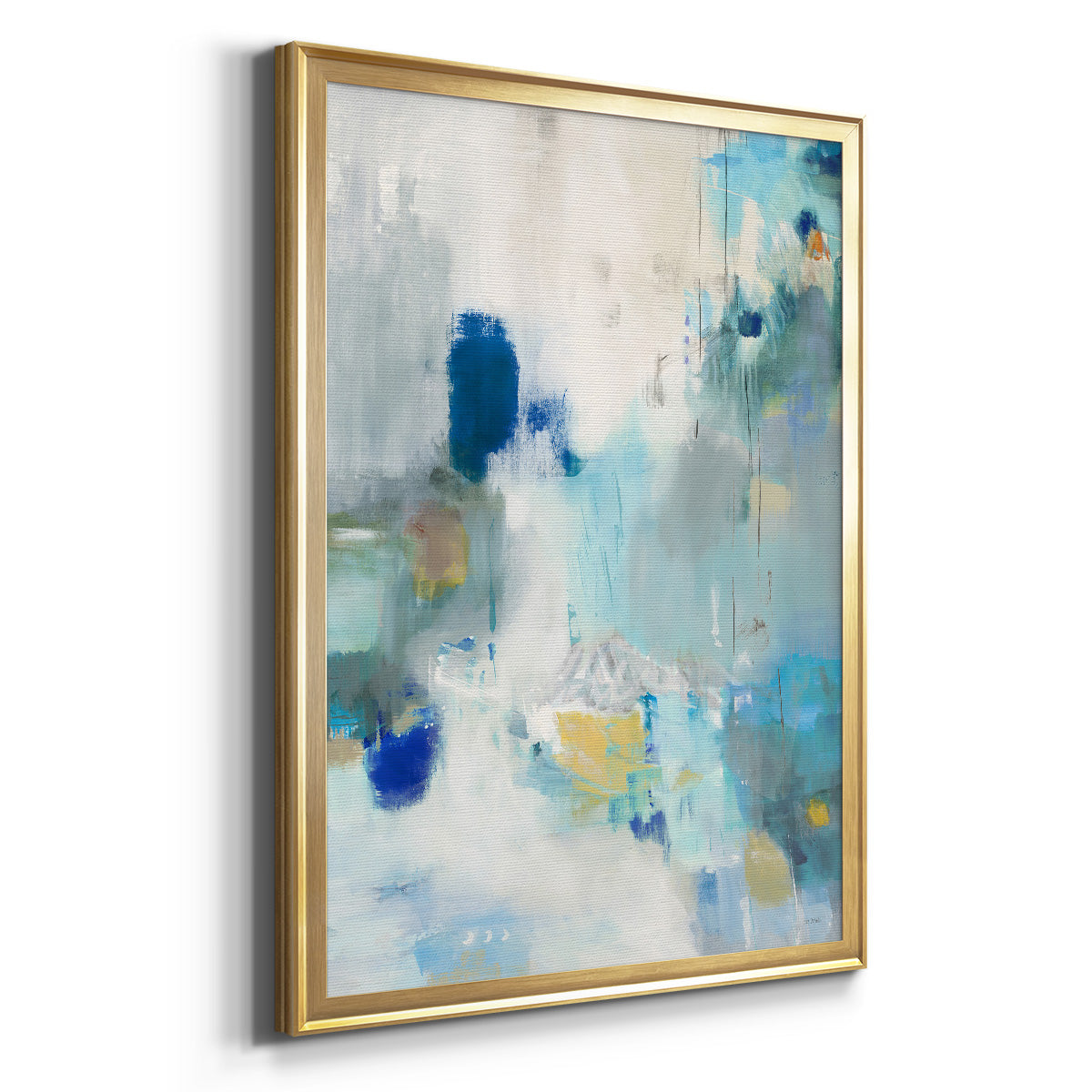 Celeste Motion II - Modern Framed Canvas Print