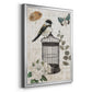 Vintage Menagerie I - Modern Framed Canvas Print
