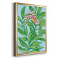 Tropical Shell Ginger I - Modern Framed Canvas Print