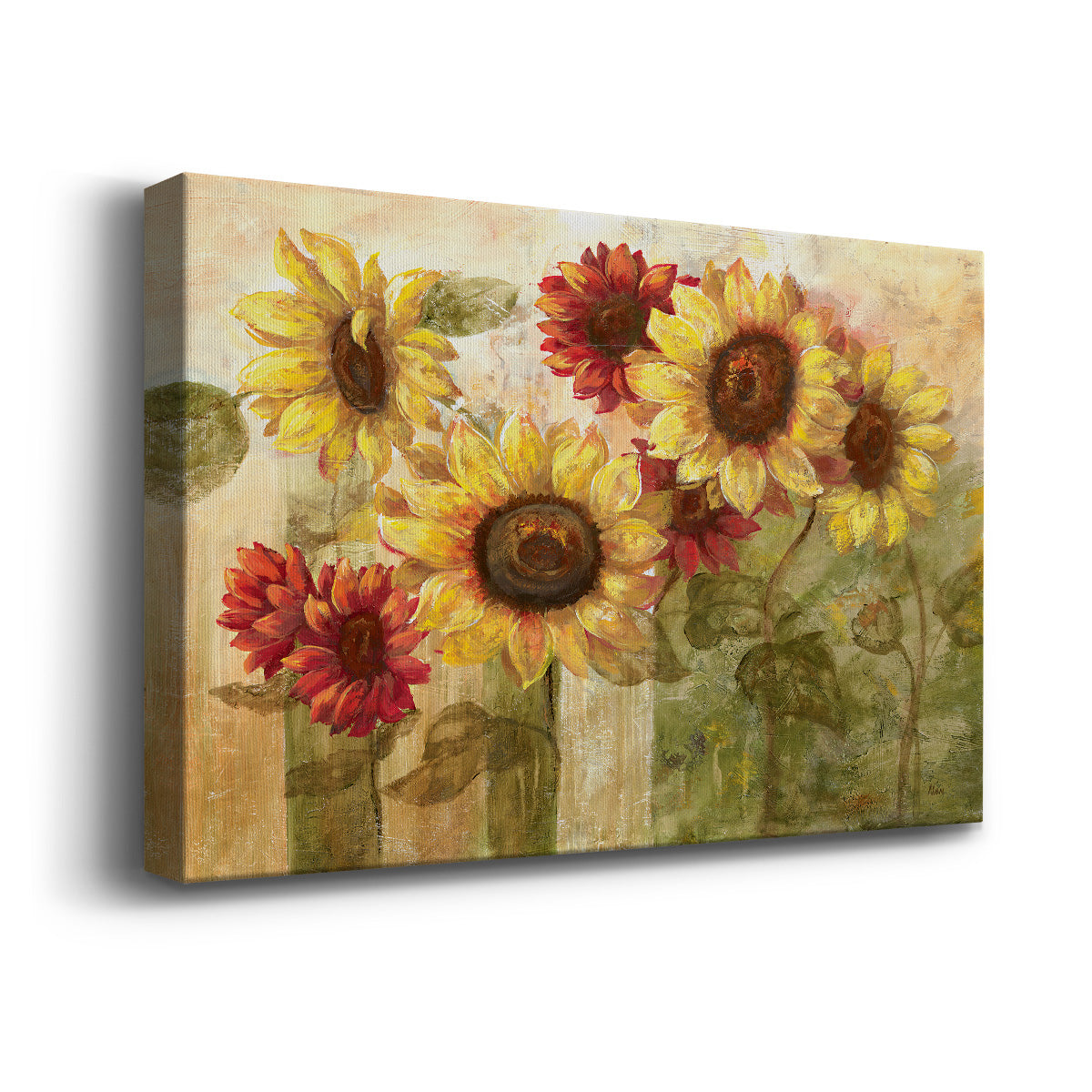 Sunflowers I Premium Gallery Wrapped Canvas - Ready to Hang