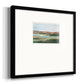 Autumn River Crossing I Premium Framed Print Double Matboard