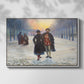 Morning after the Carnival, 1884 - Floater Framed Canvas Print