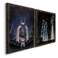 Deco Paradise - Premium Framed Canvas 2 Piece Set - Ready to Hang