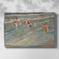 Children Playing on the Beach in Valencia, c. 1908 - Floater Framed Canvas Print