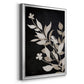 Midnight Silhouette II - Modern Framed Canvas Print