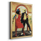 Night Out I - Modern Framed Canvas Print