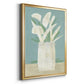 Muted Spring Arrangement IV - Modern Framed Canvas Print