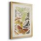 Antique Moths I - Modern Framed Canvas Print