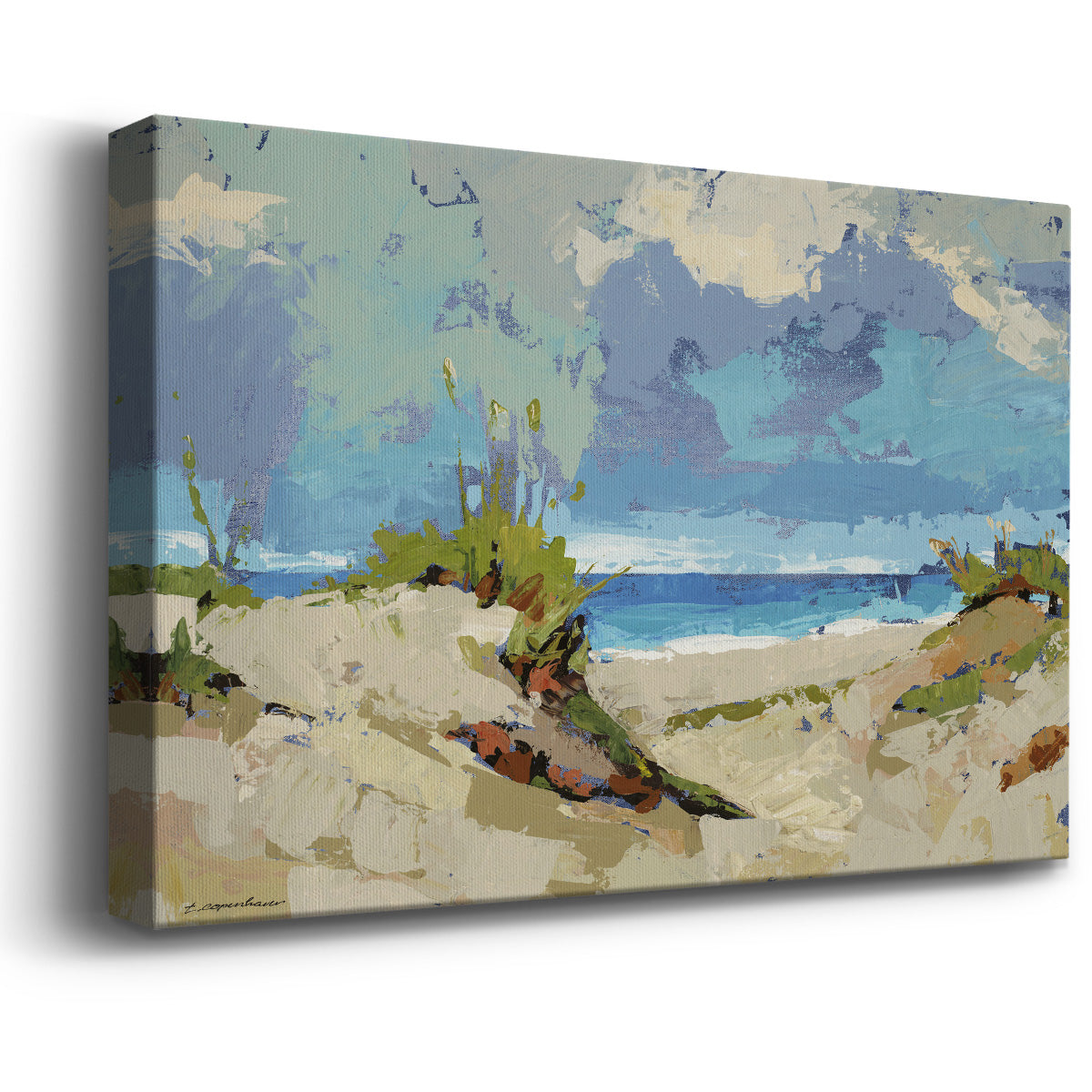 Dunes II Premium Gallery Wrapped Canvas - Ready to Hang