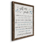 Guide to Self Care - Premium Canvas Framed in Barnwood - Ready to Hang